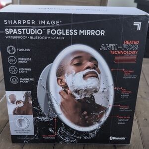 Sharper Image SpaStudio Heated Fogless Mirror with LED